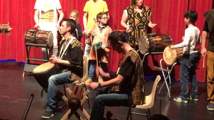 Répétition générale du spectacle Des racines et des sons