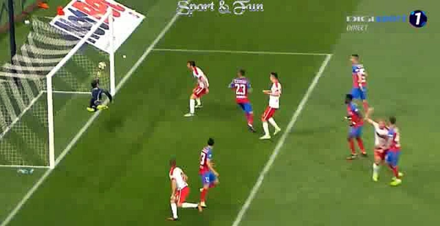 Adam Nemec Goal HD - Steaua Bucarest 1-1 Dinamo Bucarest 02.04.2017