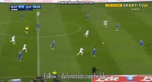 Juventus 1st BIG Chance - Napoli vs Juventus - Serie A 02.04.2017
