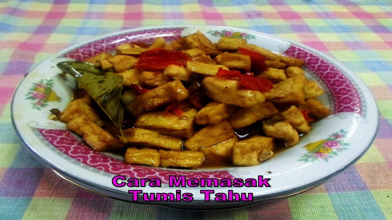 Memasak Tumis Tahu Resep juga Cara