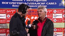 FK Sarajevo - FK Radnik B. 1:1 / Izjava Janjoša