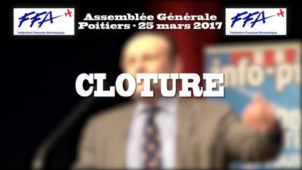 34 - FFA - AG2017 Poitiers - CLOTURE