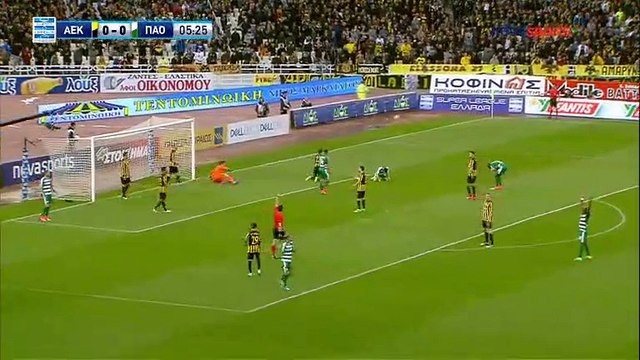 ΑΕΚ 2-3 Παναθηναϊκός - Πλήρη Στιγμιότυπα 02.04.2017