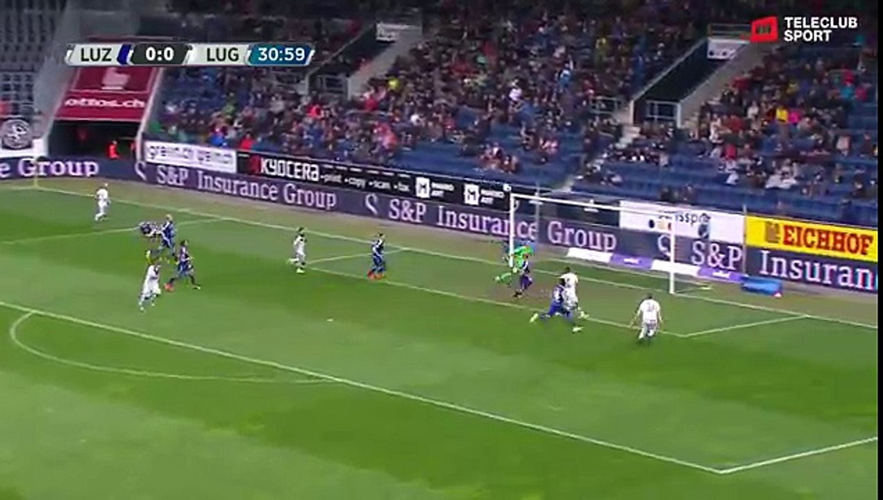 FC Luzern 0:1 FC Lugano (Swiss Super League 1.April 2017)