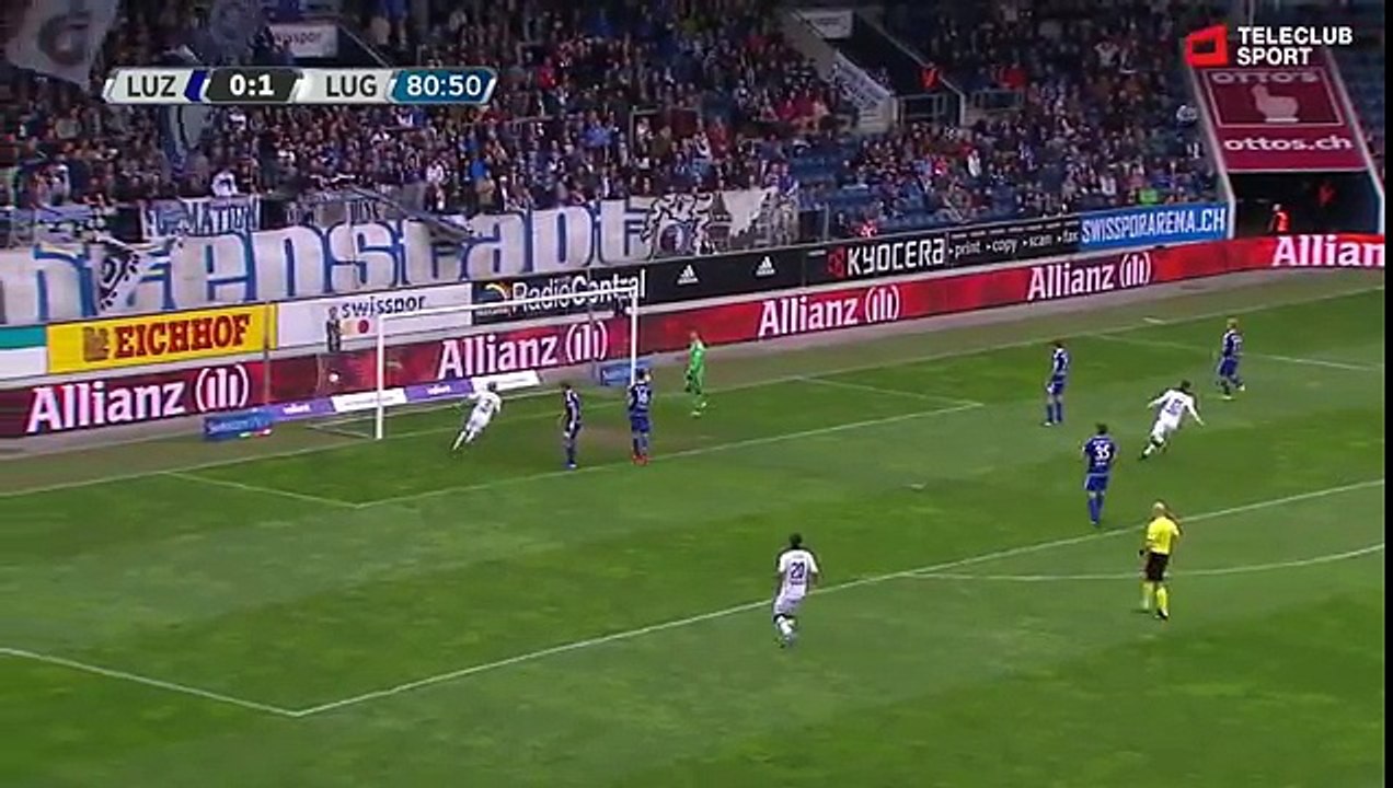 FC Luzern 0:2 FC Lugano (Swiss Super League 1.April 2017)