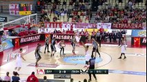 Ολυμπιακός - ΠΑΟΚ 84-59 Highlights  Basket League 24η αγ. {2.4.2017}