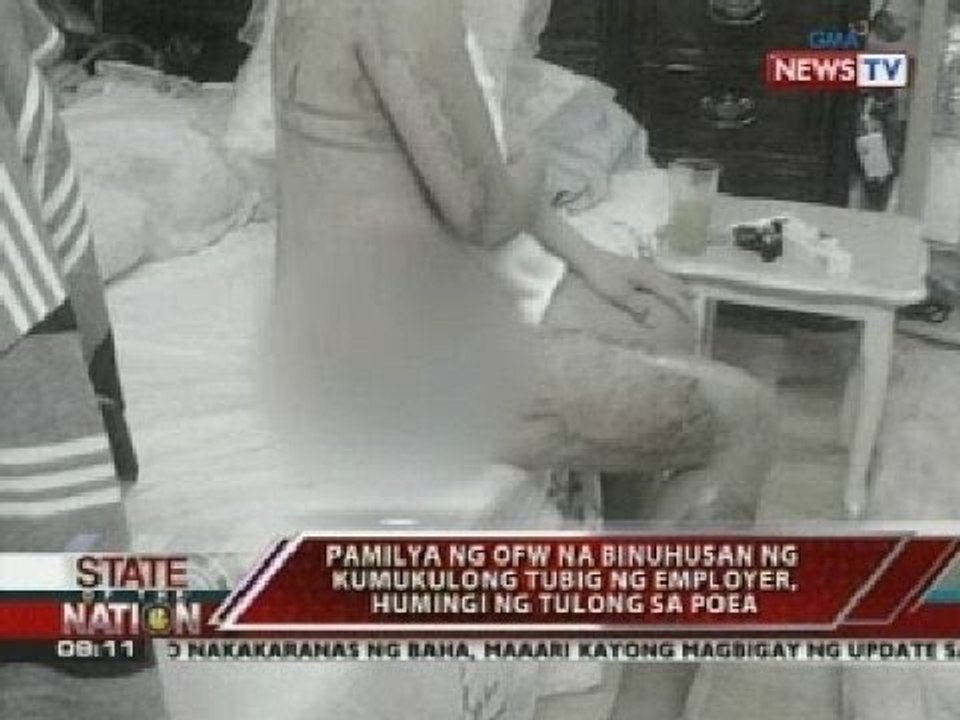 Pamilya ng OFW na binuhusan ng kumukulong tubig ng employer, humingi ng tulong sa POEA
