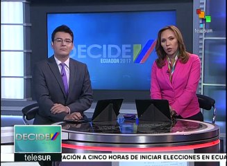 Miles de ecuatorianos residentes en Venezuela asisten a votar