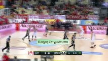 Ολυμπιακός 84-59 ΠΑΟΚ - Πλήρη Στιγμιότυπα - Basket League 24η αγ. 02.04.2017
