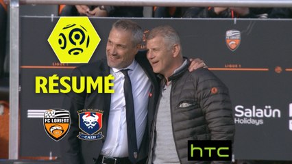 FC Lorient - SM Caen (1-0)  - Résumé - (FCL-SMC) / 2016-17