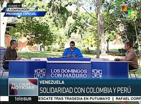Venezuela enviará ayuda humanitaria para víctimas colombianas de alúd