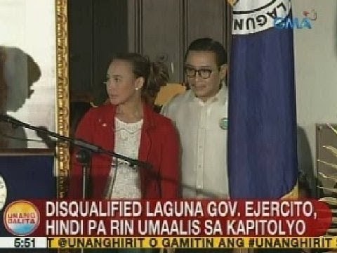 UB: Disqualified Laguna Gov. ER Ejercito, hindi pa rin umaalis sa kapitolyo