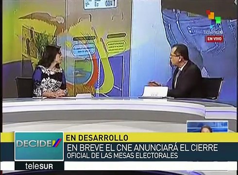 Primeras encuestas en ballotage de Ecuador dan ventaja a Lenin Moreno
