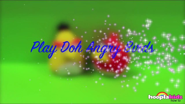 Make Play Doh Angry Birds Learn Amazing Crafts with Play