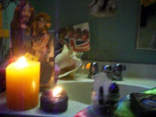 The LENNONS at the BATHROOM WINDOW with THE BEATLES