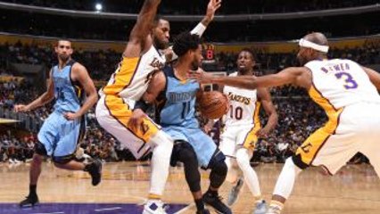 GAME RECAP: Lakers 108, Grizzlies 103