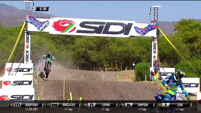 MXGP of Leon - Mexico MXGP Race 2 Arnaud Tonus passes Clement Desalle