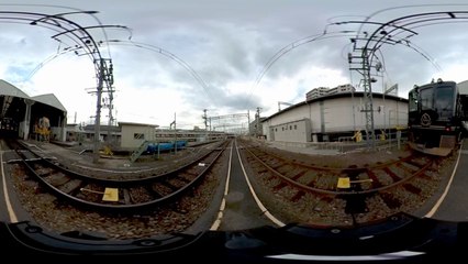 【360度動画】近鉄の観光特急「青の交響曲（シンフォニー）」-OR47Ei6NZ4