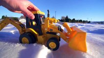 Fun in the Snow with Blippi Plush Doll and Backhoe Digger-AlupMaSfvWQ