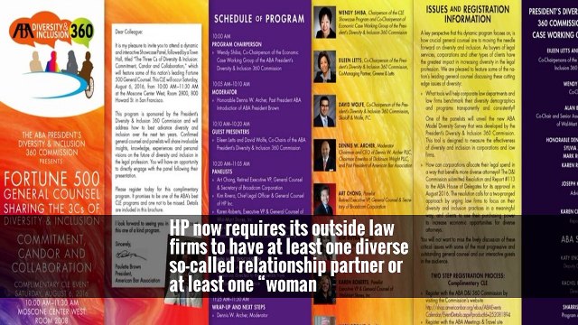 “We think we can help if we can be clear and unambiguous and hold firms financially accountable.”