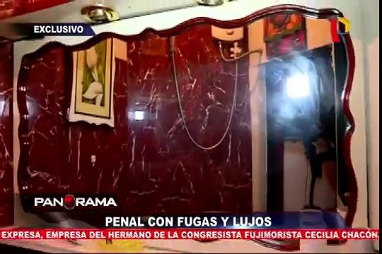 Lurigancho por dentro: penal con fuga y lujos