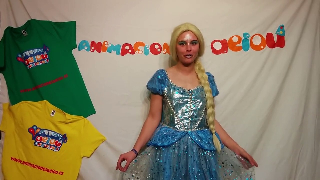 Canción Frozen con baile y letra "libre soy" de Elsa