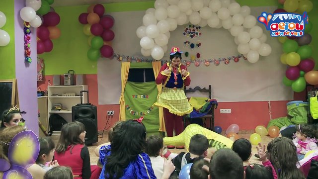 Payasos a domicilio para fiestas infantiles cumpleaños comuniones