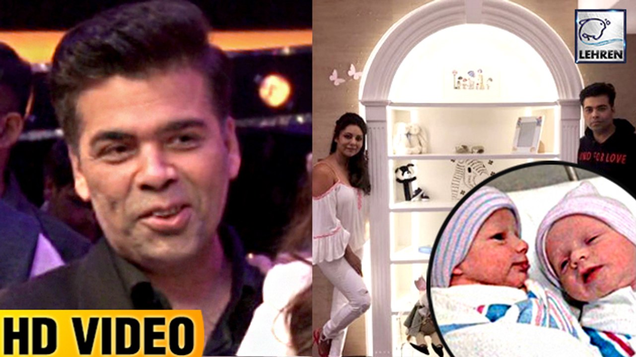 Karan Johar Speaks About His Nursery For Twins Yash And Roohi