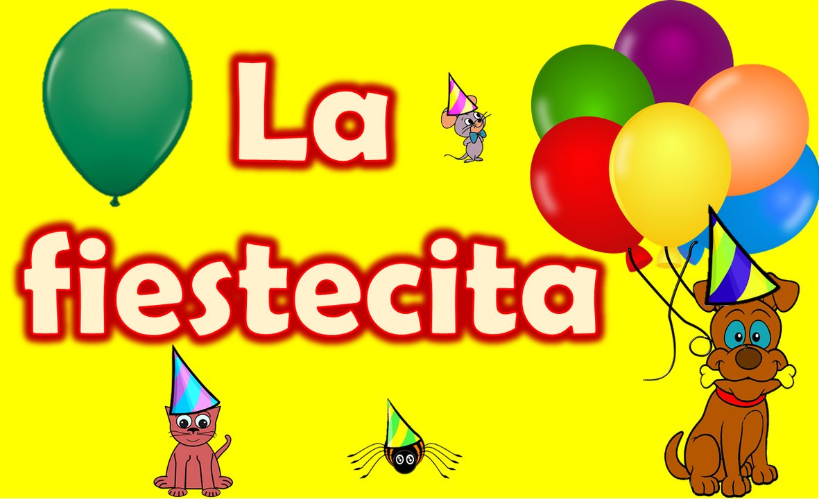 LA FIESTECITA DE LOS ANIMALES - CANCION PARA NIÑOS