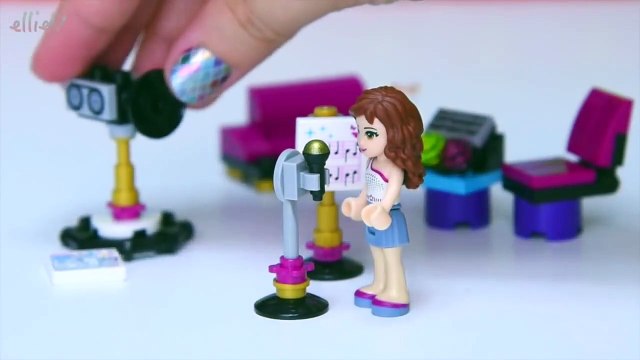 Lego Friends Pop Star Recording Studio Build Review Silly Play - Kids Toys-mk