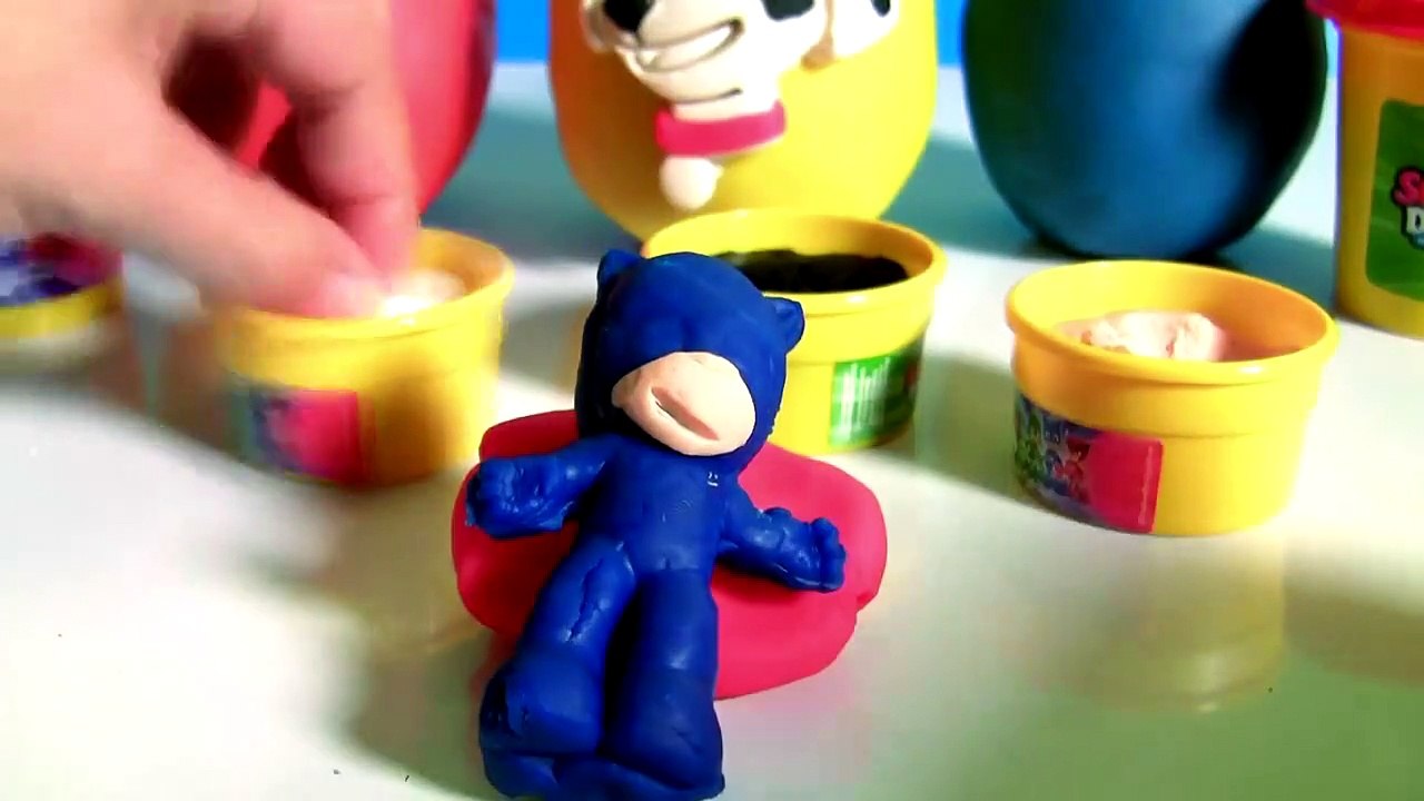 Softee Dough PJ Masks Mold 'n Play 3D Figure Maker Play-Doh Paw Patrol Surprise Catboy Gekko O