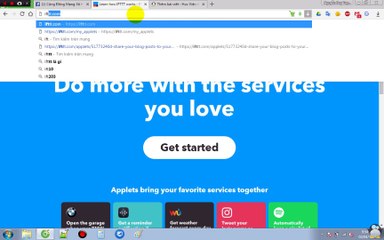 Hướng Dẫn Đăng Ký Tài Khoản IFTTT
