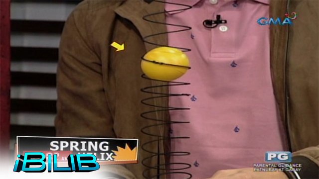 iBilib: Anti-gravity spring illusion