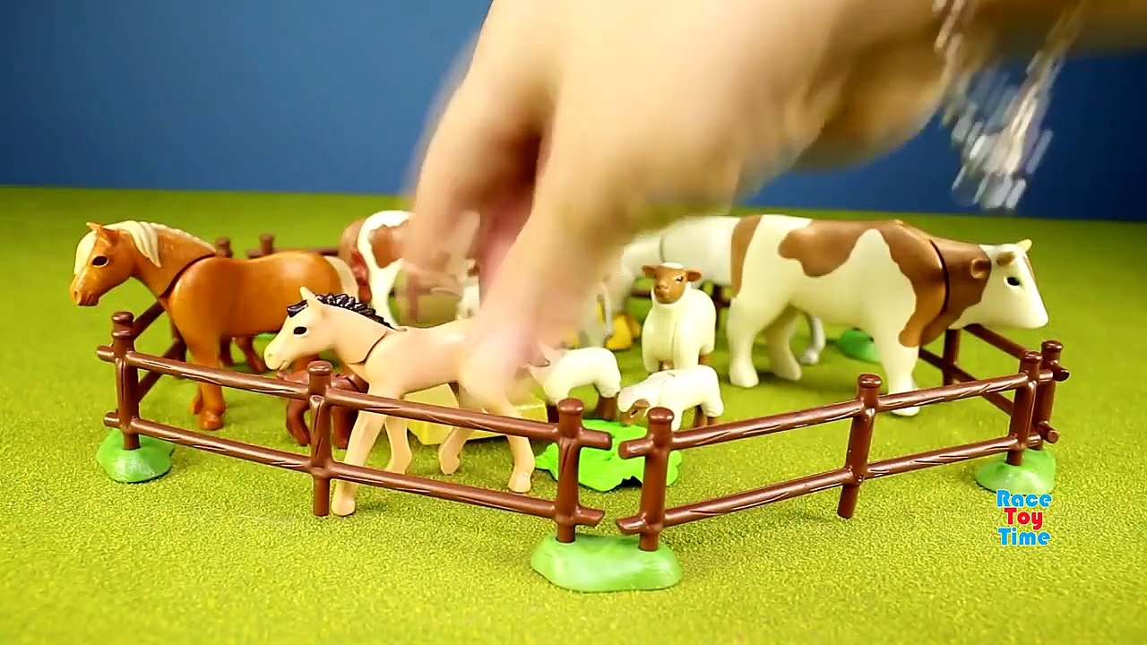 playmobil farm animal pen
