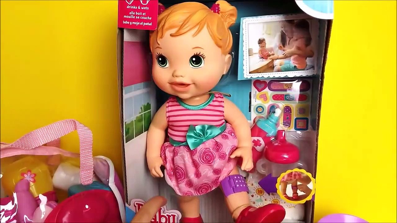 Baby Alive Boo Boo doll feeding changing diaper nap - video Dailymotion