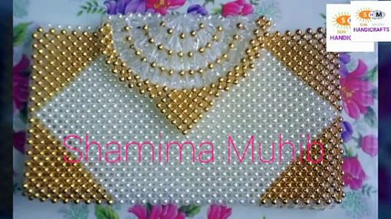 How to make a beaded purse(part-1)_beaded bag-2017