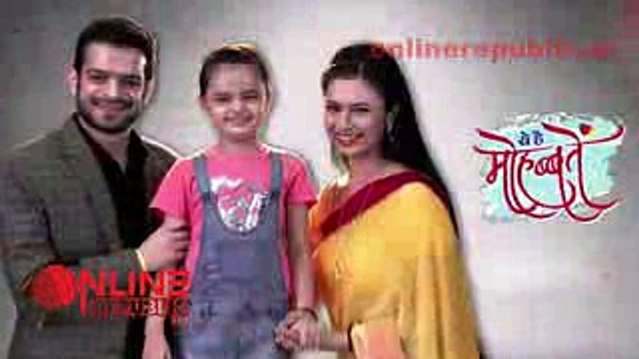 Yeh Hai Mohabbatein - 3rd April 2017 - Star Plus Serial Ye Hai Mohabbatein Latest Today News