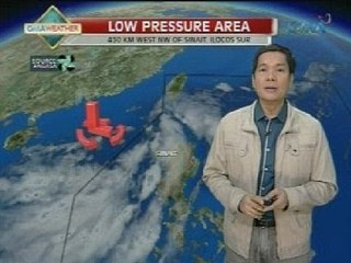 UH: LPA na patuloy na binabantayan ng PAGASA, nasa labas pa rin ng PAR