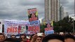 Duterte supporters call for ousting of Robredo