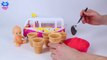 Naughty Baby Dino Lr Toddlers Dinosaur Finger Family Kinetic Sand Ice Cream Surpris