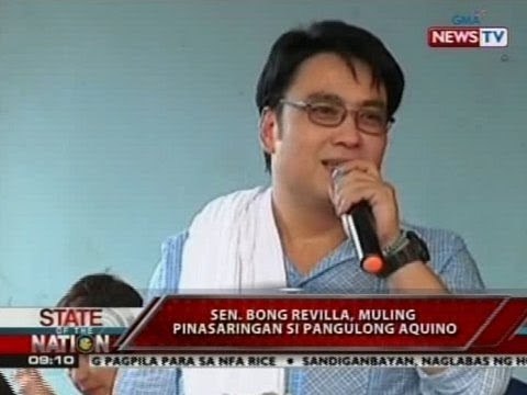 SONA: Sen. Revilla, muling pinasaringan si PNoy