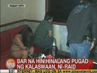 UB: Bar sa Pasay na hinihinalang pugad ng kalaswaan, ni-raid