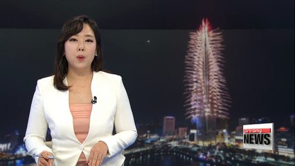 Lotte World Tower celebrates grand opening