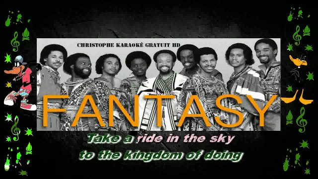 Earth, wind & Fire - Fantasy KARAOKE / INSTRUMENTAL