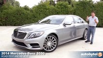 2014 Mercedes-Benz S550 (S-Class) Test Drive Video Review-KYYQG0OVrIQ