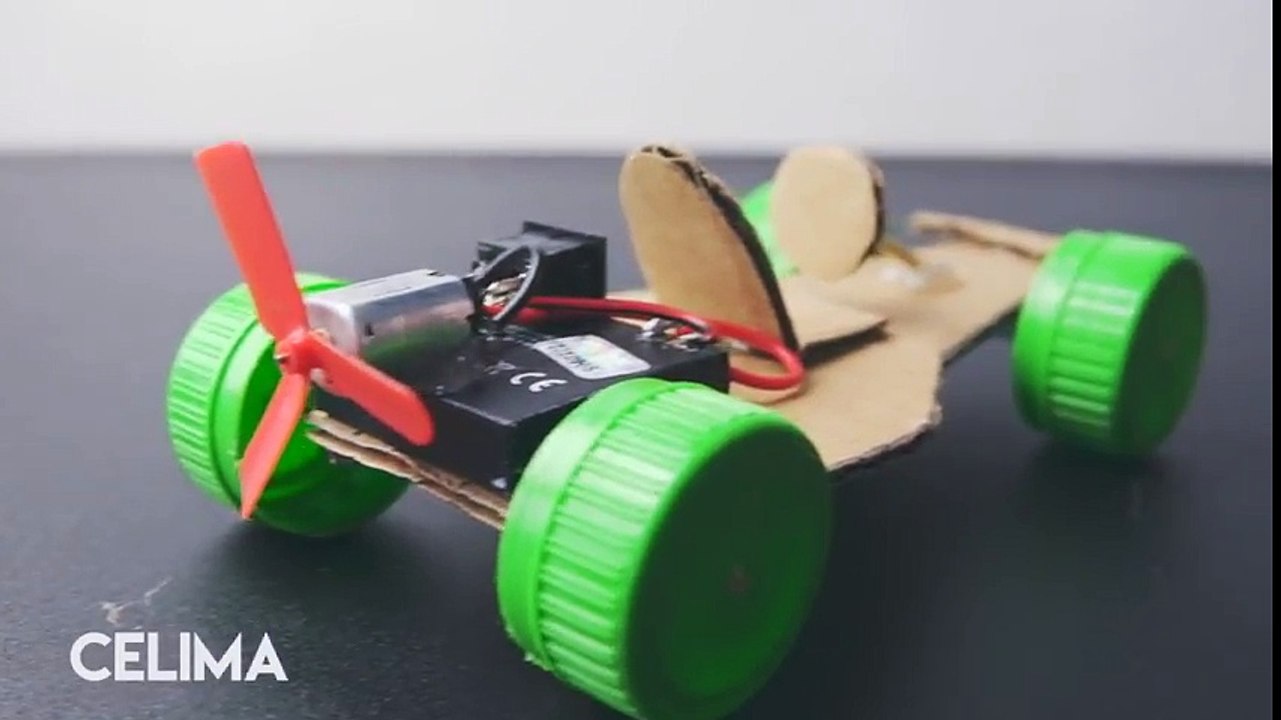 Wow! Powered F1 Car - Amazing Electric Car DIY - How to Make a Car