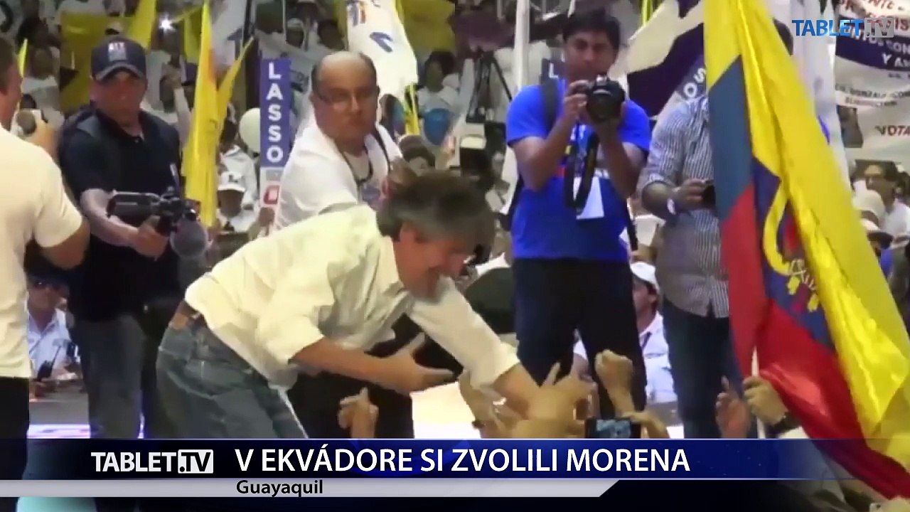 Ekvádor má nového prezidenta, tesne vyhral hendikepovaný Lenín Moreno