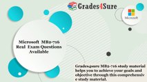 How Can I pass my MB2-716 Exam