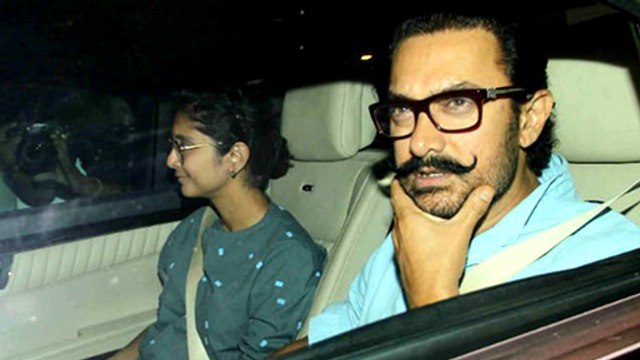 Aamir Khan And Kiran Rao Meet Karan Johar's Twins Roohi And Yash
