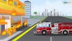 The Red Fire Truck Fun Fire Trucks Learn Colors for Children Emergency Vehicles Cars & Truck cartoon